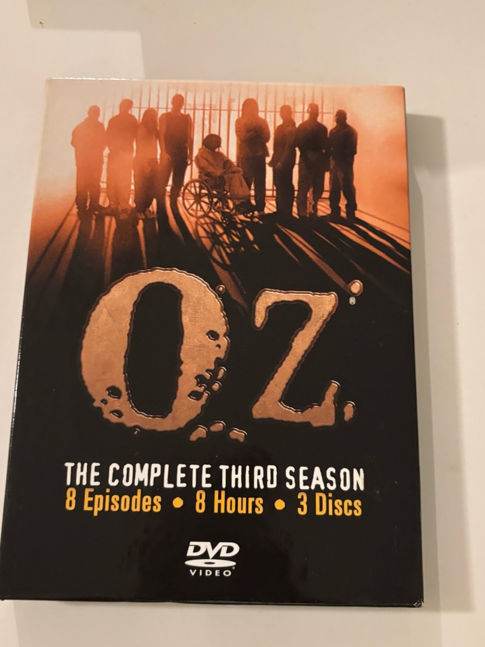 O.Z. The Complete Third Season DVD Box Set - Black & Orange
